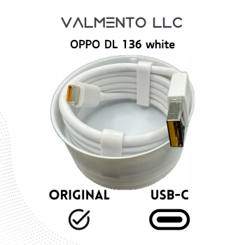 OPPO DL136 USB-A auf USB-C Kabel – Weiß